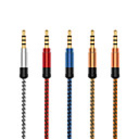 AUX / 3.5mm Audio Cable 1 A 1.5m(5Ft) Normal Aluminum USB Cable Adapter For Samsung / Huawei / Xiaomi