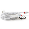 AV/AV Component Cable for Apple iPad/iPad 2/iPhone 4/iPod(1.8m)
