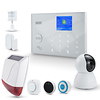 awaywar tuya 433mhz wireless wifi gsm rfid security alarm system kit app remote control burglar smart home pir door detector miniinthebox