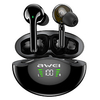 AWEI T12P True Wireless Headphones TWS Earbuds Bluetooth 5.1 Ergonomic Design with Microphone in Ear for Apple Samsung Huawei Xiaomi MI Everyday Use Traveling Outdoor Mobile Phone miniinthebox