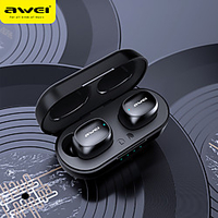 AWEI T13 Hifi Sports Earphone Bluetooth 5.0 Wireless Fast Pairing Touch Sensing Stereo Earphone Siri Music Earphone