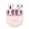 AWEI T17 True Wireless Headphones TWS Earbuds Bluetooth5.0 Ergonomic Design Stereo with Microphone for Apple Samsung Huawei Xiaomi MI Everyday Use Traveling Outdoor Mobile Phone miniinthebox