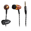 Awei Wooden Style In-Ear Earphones (Brown)
