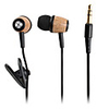 Awei Wooden Style In-Ear Earphones (Brown)