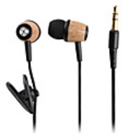 Awei Wooden Style In-Ear Earphones (Brown)