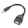 B-340 OTG Mini USB Male to USB Female Adapter (Black) High quality,  durable