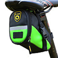 B-SOUL 1 L Bike Saddle Bag Waterproof Portable Durable Bike Bag Leather Terylene Bicycle Bag Cycle Bag Cycling Road Bike Mountain Bike MTB Outdoor