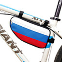 B-SOUL 2 L Bike Frame Bag Top Tube Triangle Bag Portable Wearable Durable Bike Bag Terylene Bicycle Bag Cycle Bag Cycling Outdoor Exercise Bike / Bicycle