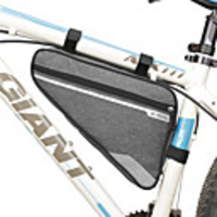 B-SOUL 2 L Bike Frame Bag Top Tube Triangle Bag Waterproof Portable Reflective Strips Bike Bag Terylene Bicycle Bag Cycle Bag Cycling Road Bike Mountain Bike MTB Outdoor