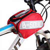 B-SOUL 2 L Cell Phone Bag Bike Frame Bag Portable Wearable Durable Bike Bag Oxford Cloth Bicycle Bag Cycle Bag Cycling / iPhone X / iPhone XR Outdoor Exercise Bike / Bicycle
