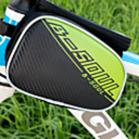 B-SOUL 2.5 L Bike Frame Bag Portable Wearable Durable Bike Bag Oxford Cloth Leather Bicycle Bag Cycle Bag Cycling Outdoor Exercise Bike / Bicycle