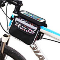 B-SOUL Cell Phone Bag 5.5 inch Portable Cycling for Cycling iPhone X iPhone XR Blue Black Mountain Bike / MTB Everyday Use Recreational Cycling / iPhone XS / iPhone XS Max