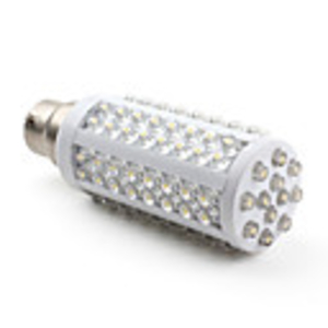 B22 108-LED Warm White 300LM 5.5W Corn Bulbs (220-240V)