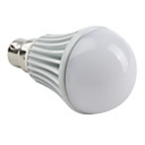 B22 3W 450LM 6000-6500K Natural White Light LED Ball Bulb (85-265V)