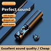 B9 Wireless Earbuds TWS Headphones Bluetooth5.0 Stereo with Microphone with Volume Control with Charging Box Smart Touch Control for Mobile Phone