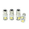 BA9S Light Bulbs SMD LED / High Performance LED 160-180 lm Turn Signal Light For universal