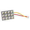 BA9S/Festoon/T10 4W 12-LED 320-350LM White Light LED Bulb for Car Door/Reading Lamp (12V)