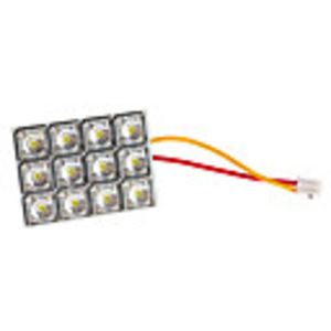 BA9S/Festoon/T10 4W 12-LED 320-350LM White Light LED Bulb for Car Door/Reading Lamp (12V)