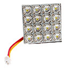 BA9S/Festoon/T10 5W 16-LED 350-400LM White Light LED Bulb for Car Door/Reading Lamp (12V)