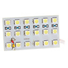 BA9S/Festoon/T10 5W 18x5050 SMD 320-360LM White Light LED Bulb for Car Door/Reading Lamp (12V)