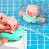 Baby Bath Toys,  Wind up Swimming Piglet Baby Bathtub Toy for Kids Toddlers , Multi-Colors Floating Pool Gift Toys for 1 2 3 4 5 Year Old Boys and Girls (2-Pack) miniinthebox