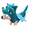 Baby Dragon Style Hoodie for Dogs (XS – L,  Green)