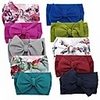 baby girl bow headbands newborn hairband baby turban knotted headband nylon elastic headwraps for children hair accessories (kk10-9) …