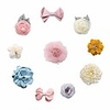 baby hair clips flower girls hair bows toddler hair accessories (color d)