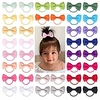 baby hair ties with bows 2 inch elastic ponytail holders hair ties for baby girls infants toddlers hair accessories