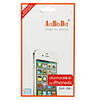 Back Front Diamond Screen Guard Protector with Cleaning Cloth for iPhone 4S