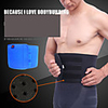 Back Brace Back Support / Lumbar Support Belt Waist Trimmer / Sauna Belt for Fitness Gym Workout Running Adjustable Muscle support Compression Tummy Fat Burner Sweat Out Men