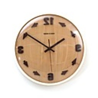 Back In Time Wooden Wall Clock