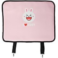 Back seat Anti-Kick Pad with cartoon print microfiber leather kids Kick Mat car seat rear protection Anti-dirty