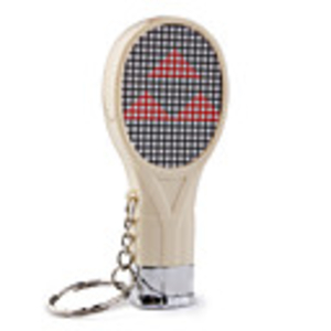 Badminton Shape Cigarette Lighter Yellow
