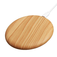 Bakeey 10W QI Wireless Car Charger Dock Charging Wood Mat Fast Charging for iPhone X 8/8Plus Samsung S8