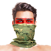 Balaclava Camo / Camouflage Windproof Breathable Fast Dry Dust Proof Bike / Cycling Khaki fluorescent green Dark Green for Men
