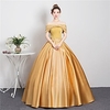 Ball Gown Elegant Floral Quinceanera Prom Dress Off Shoulder Short Sleeve Floor Length Satin with Beading Appliques 2020 miniinthebox