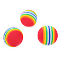 Ball Interactive Toy Cat Toys Set Cat Pet Toy 1pc Ball Pet Exercise Releasing Pressure Rubber Gift