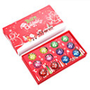 Ball Interactive Toy Cat Toys Set Christmas Toy Dog Toy Dog Cat Pet Toy 1 set Ball Pet Exercise Releasing Pressure TPR Gift