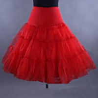 Ballet Dancer Classic Lolita 1950s Vacation Dress Dress Petticoat Hoop Skirt Crinoline Women