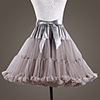 Ballet Dancer Classic Lolita 1950s Vacation Dress Dress Petticoat Hoop Skirt Tutu Crinoline Women