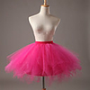 Ballet Dancer Classic Lolita 1950s Vacation Dress Dress Petticoat Hoop Skirt Tutu Crinoline Women