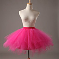 Ballet Dancer Classic Lolita 1950s Vacation Dress Dress Petticoat Hoop Skirt Tutu Crinoline Women