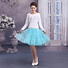 Ballet Dancer Classic Lolita 1950s Vacation Dress Dress Petticoat Hoop Skirt Tutu Crinoline Women