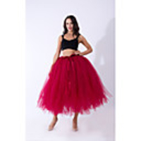 Ballet Dancer Petticoat Hoop Skirt Tutu Women