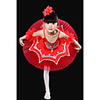 Ballet Dancer Swan Lake Layered Dress Tutu Bubble Skirt Under Skirt Girls