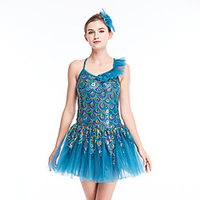 Ballet Dress Glitter Paillette Women