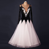 Ballroom Dance Dress Appliques Crystals / Rhinestones Women