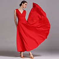 Ballroom Dance Dress Draping Women