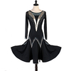 Ballroom Dance Dress Glitter Paillette Women